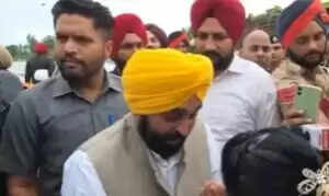 पंजाब के सीएम भगवंत मान का बाढ़ प्रभावित क्षेत्रों का दौरा