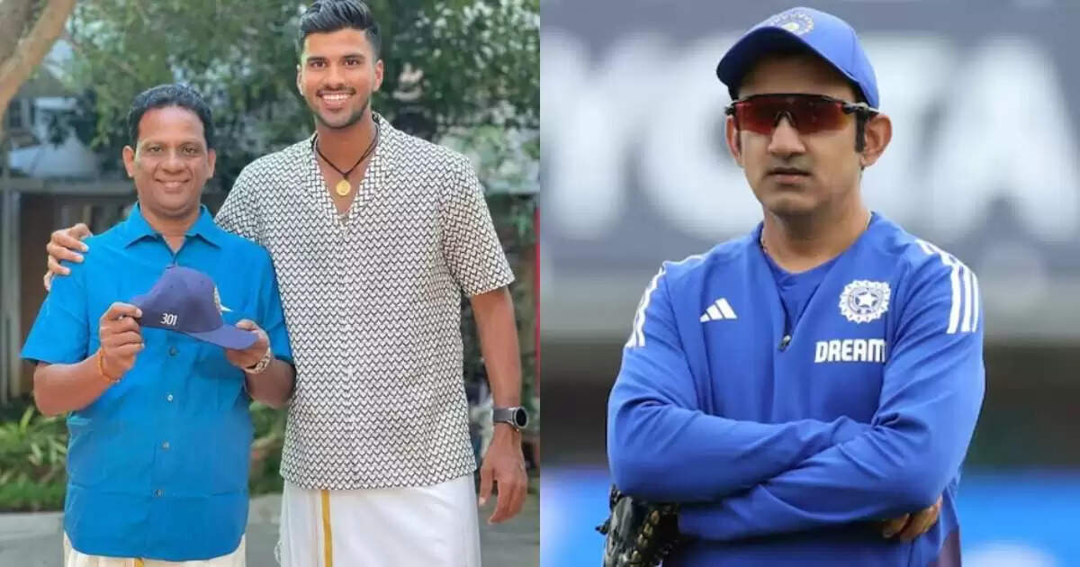 वॉशिंगटन सुंदर के पिता ने टीम इंडिया प्रबंधन पर उठाए सवाल