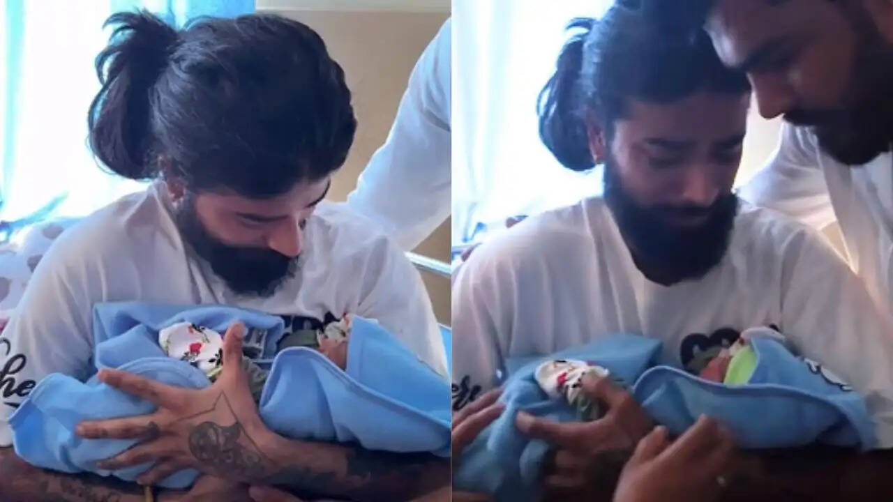 अनुराग डोभाल और रितिका चौहान ने मनाया पेरेंटहुड का जश्न