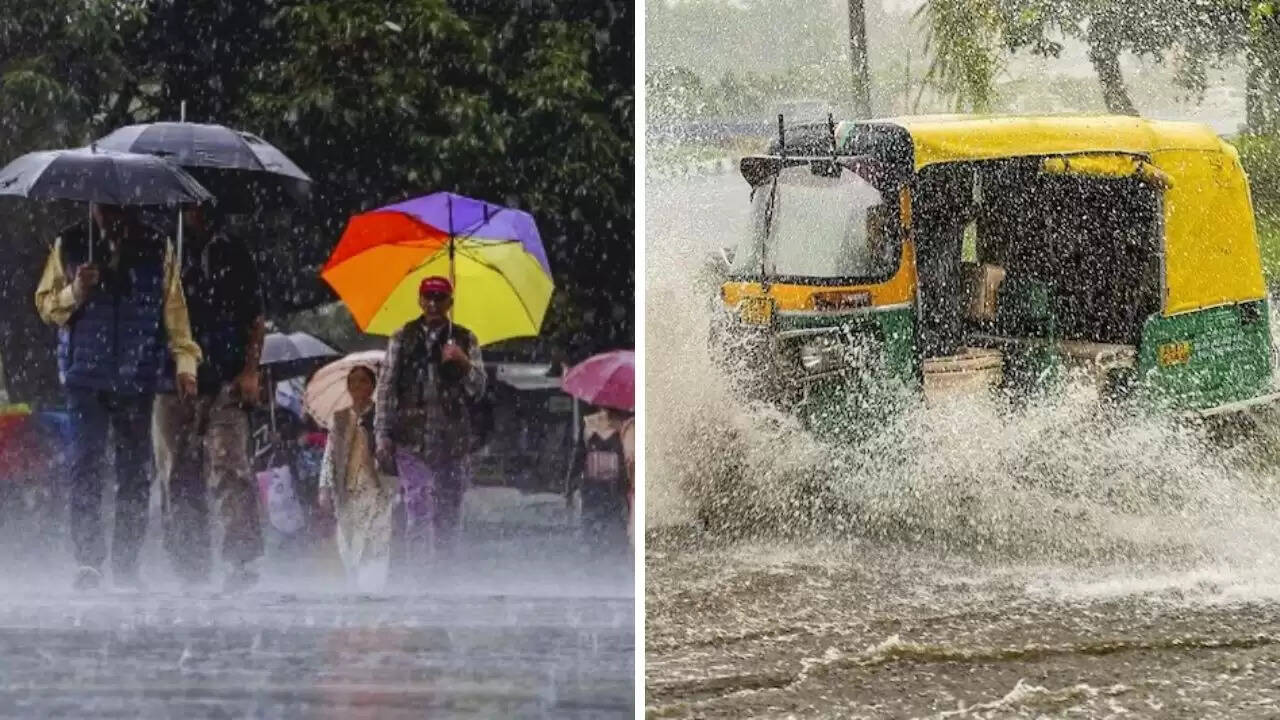 भारत में मौसम का हाल: भारी बारिश की चेतावनी जारी