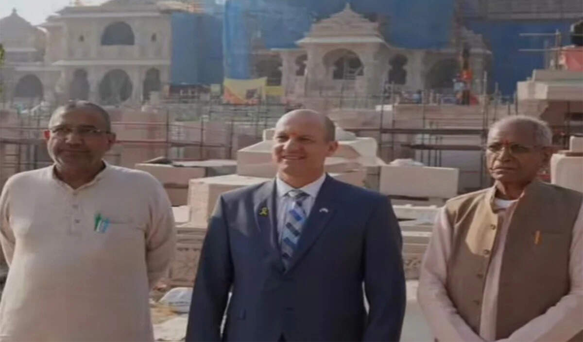 इज़राइल के राजदूत ने अयोध्या में राम मंदिर के ध्वजारोहण पर दी बधाई