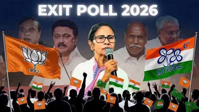 पश्चिम बंगाल में एग्जिट पोल के नतीजे: भाजपा और टीएमसी के बीच कड़ी टक्कर