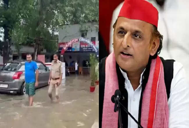 प्रयागराज में बाढ़ से हाहाकार, अखिलेश यादव ने सरकार पर उठाए सवाल