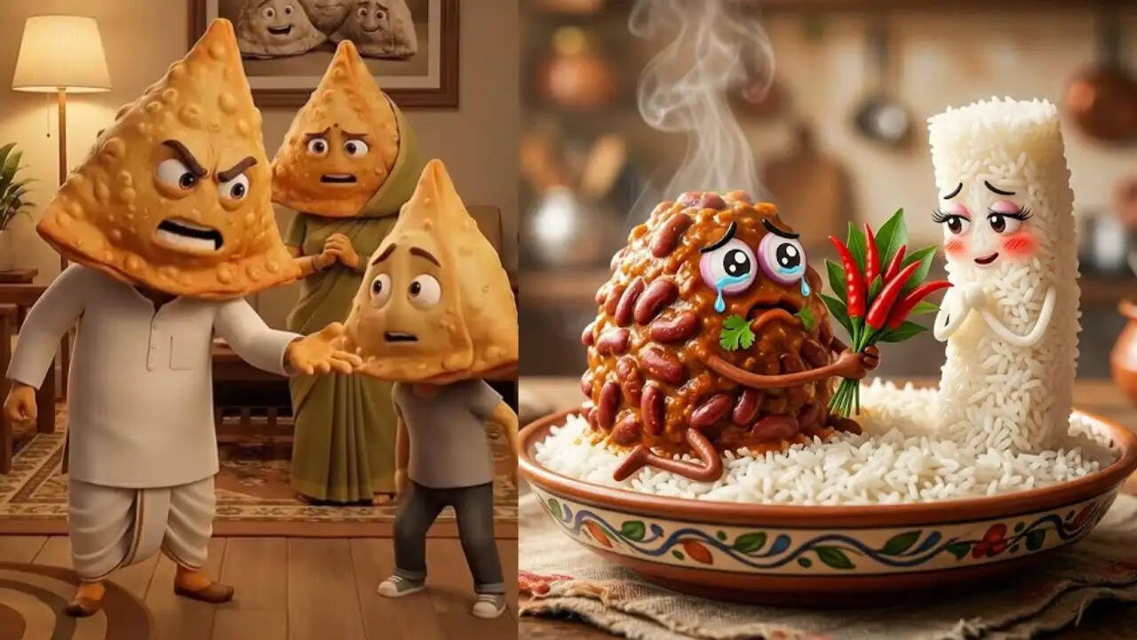 सोशल मीडिया पर छाया एआई स्लोप: रोते समोसे से राजमा-चावल के ड्रामे तक