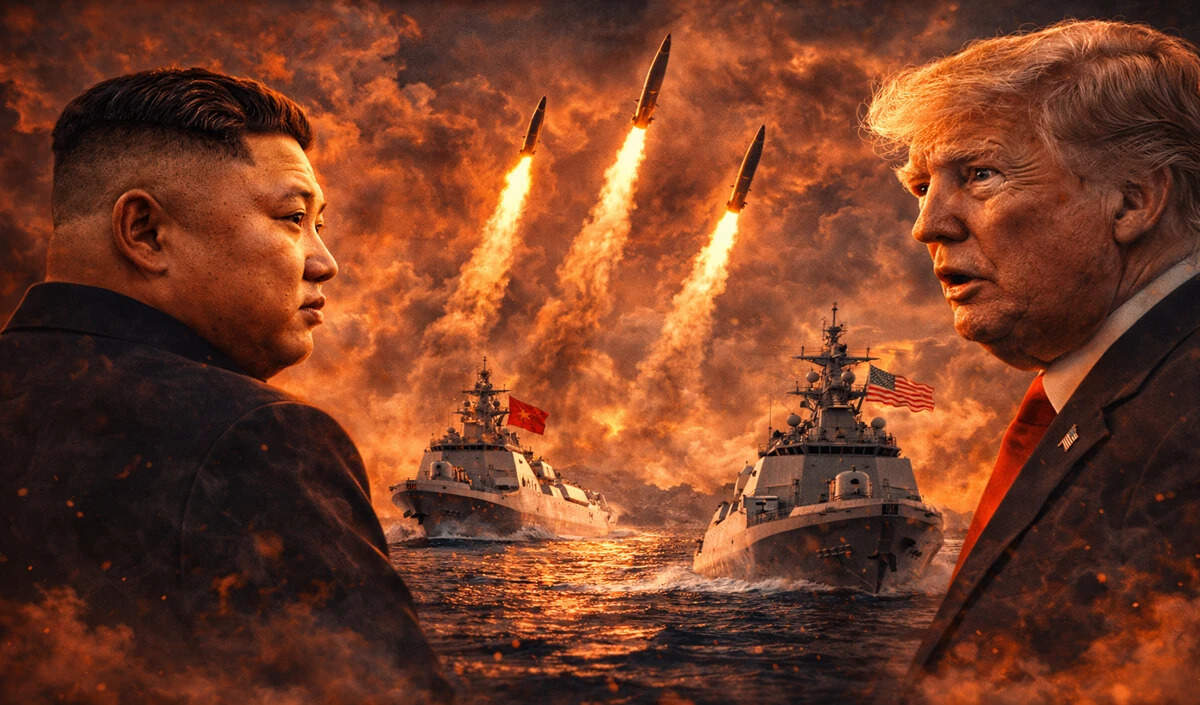 ईरान और उत्तर कोरिया के बीच बढ़ते तनाव से दुनिया में हलचल