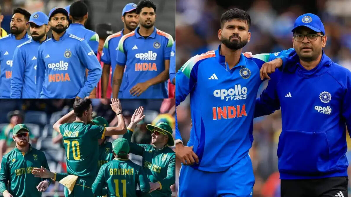 टीम इंडिया को बड़ा झटका, अफ्रीका ODI सीरीज से 5 प्रमुख खिलाड़ी बाहर