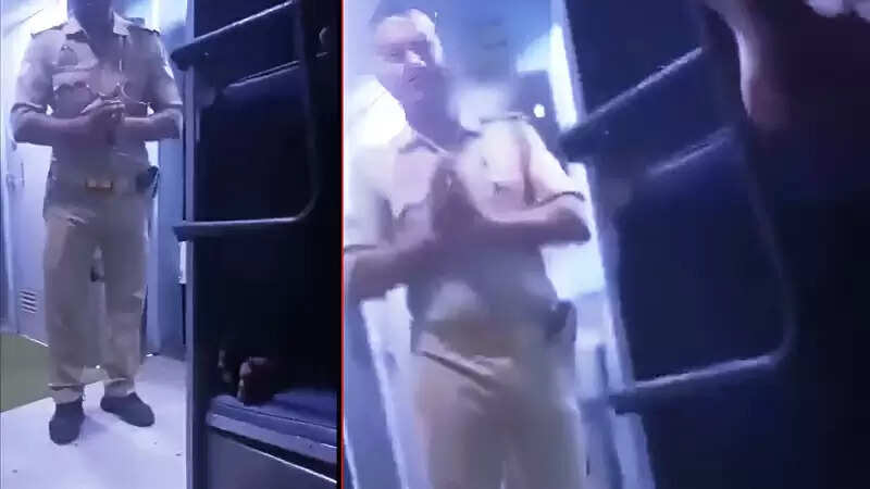 प्रयागराज एक्सप्रेस में जीआरपी सिपाही की शर्मनाक हरकत, निलंबित किया गया