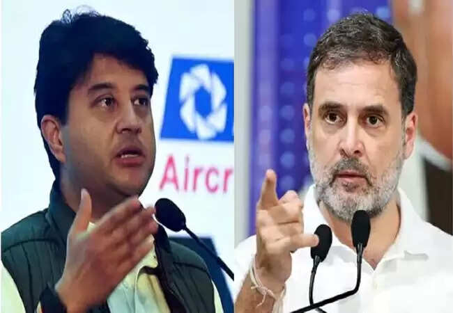 ज्योतिरादित्य सिंधिया ने राहुल गांधी के आरोपों का किया जोरदार खंडन