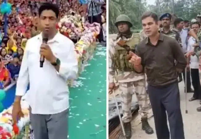 TMC उम्मीदवार जहांगीर खान ने IPS अजय पाल शर्मा को दी खुली चुनौती