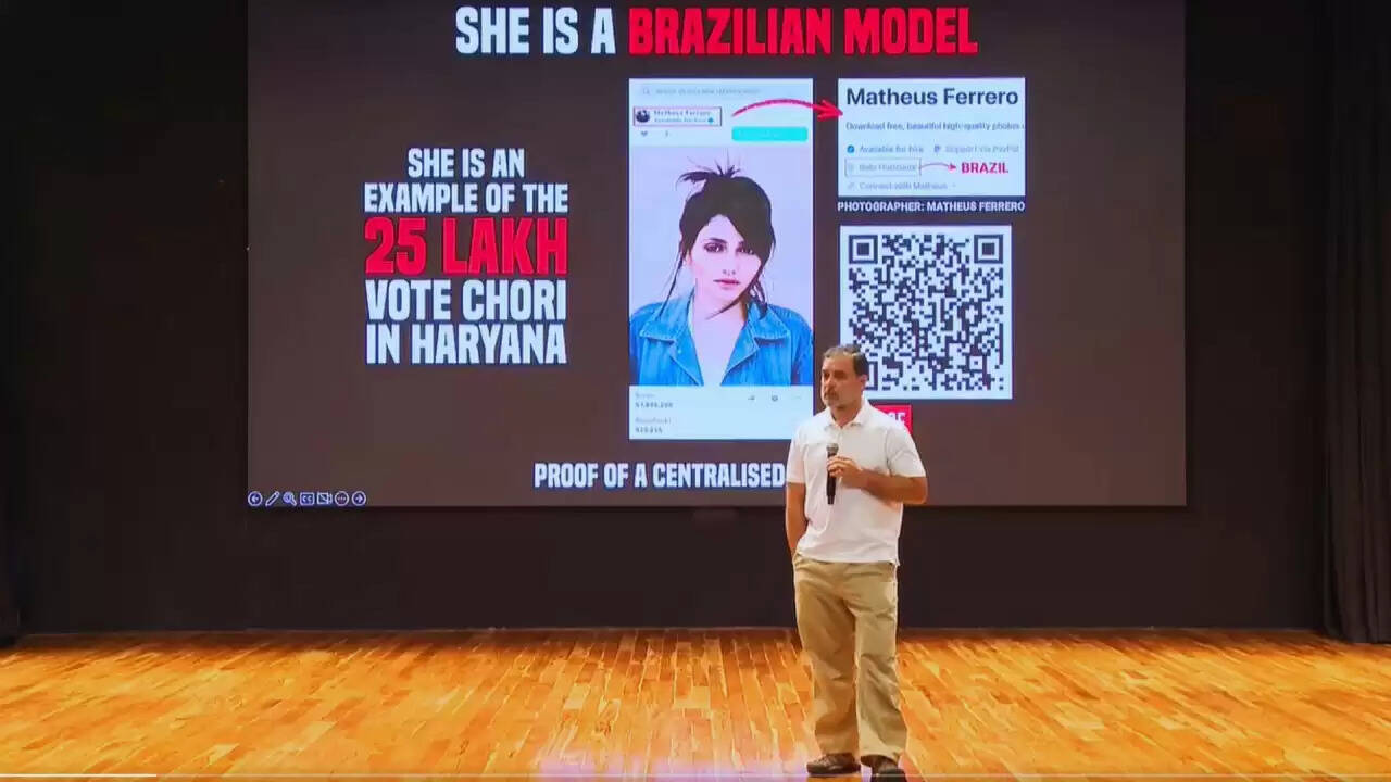 राहुल गांधी का बड़ा आरोप: हरियाणा चुनाव में 25 लाख वोटों की चोरी का दावा