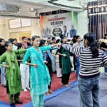 जींद महाविद्यालय में छात्राओं ने आत्मरक्षा के लिए कराटे सीखा