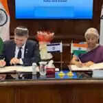 भारत और इजरायल के बीच द्विपक्षीय निवेश संधि पर हस्ताक्षर