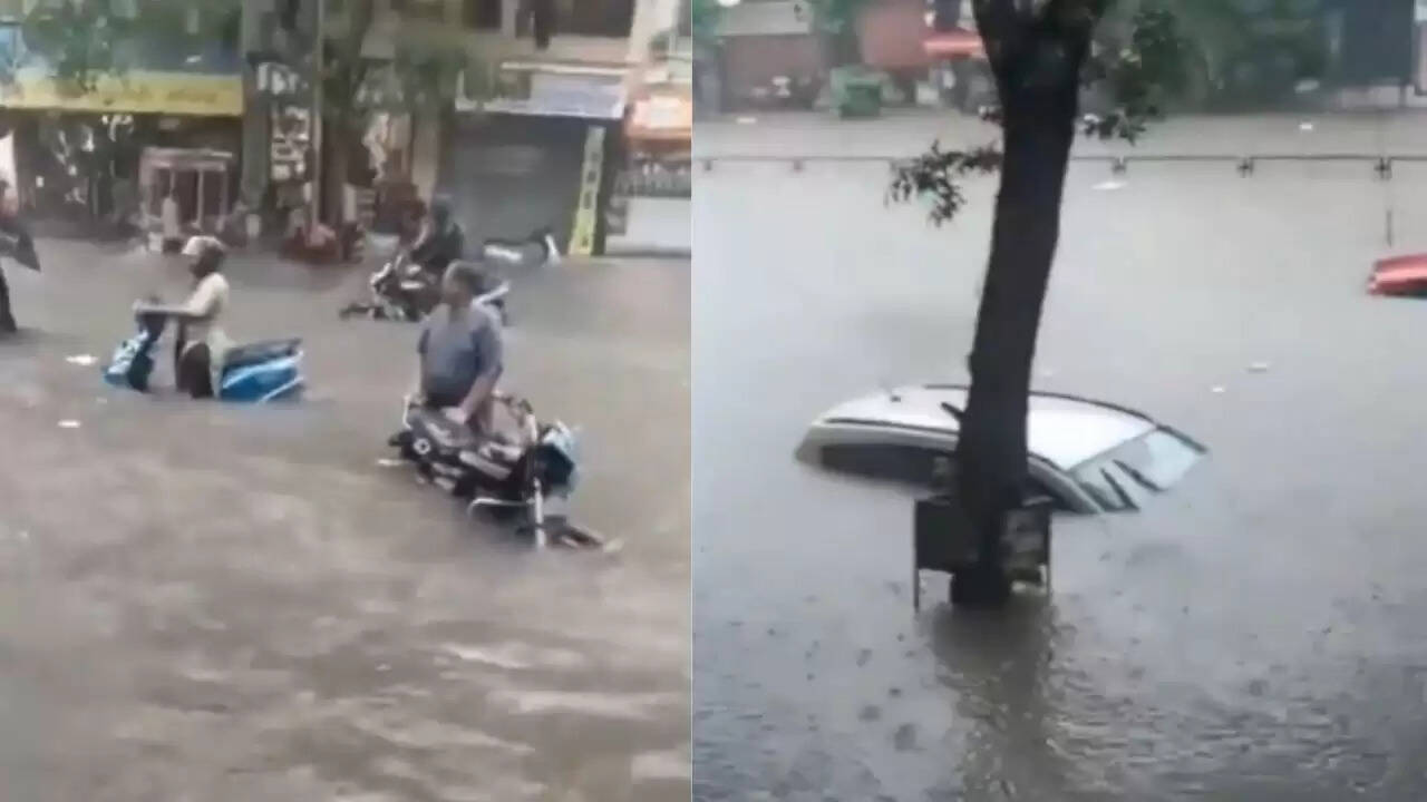 गुजरात में मूसलधार बारिश से जनजीवन प्रभावित, प्रशासन ने उठाए कदम