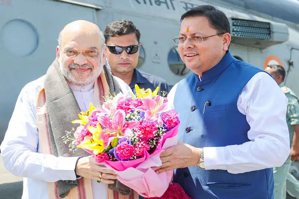 उत्तराखंड में केंद्रीय गृहमंत्री अमित शाह के दौरे की तैयारियों का निरीक्षण