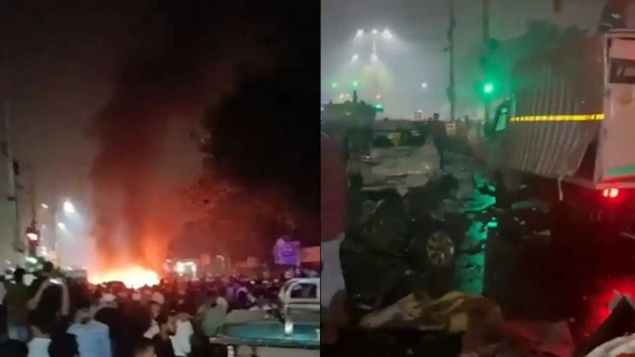 दिल्ली में कार विस्फोट से मची अफरा-तफरी, एक की मौत