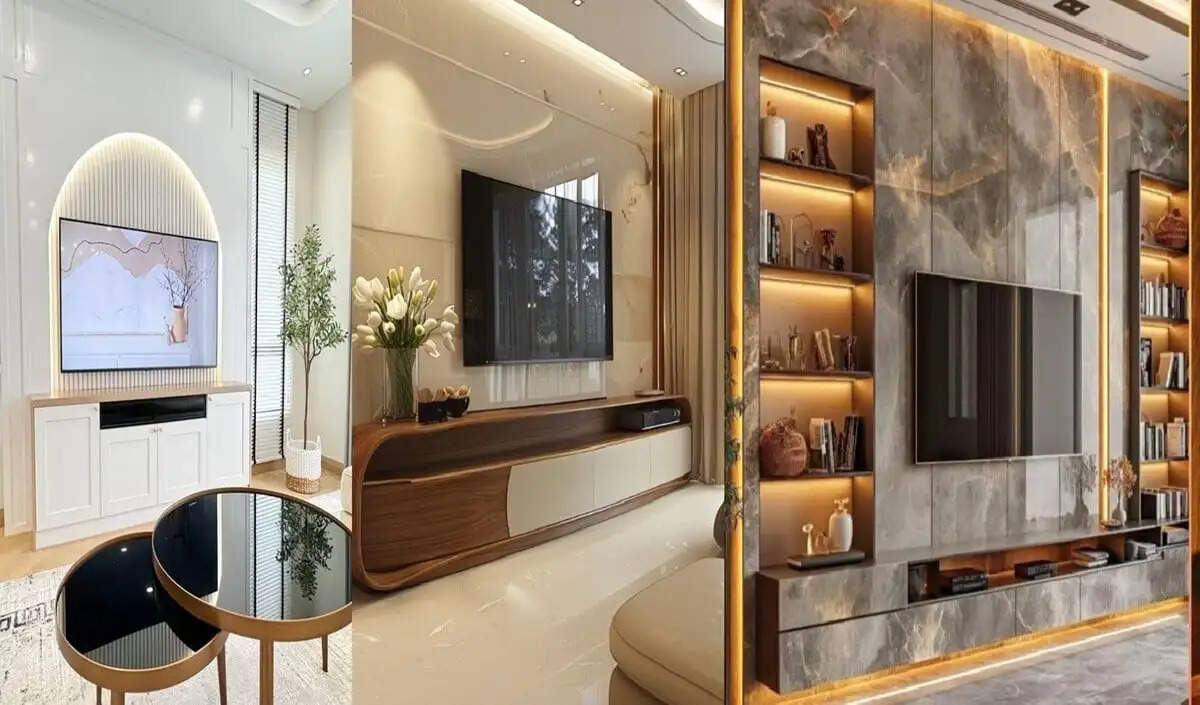 स्टाइलिश टीवी कैबिनेट डिज़ाइन से सजाएं अपने लिविंग रूम