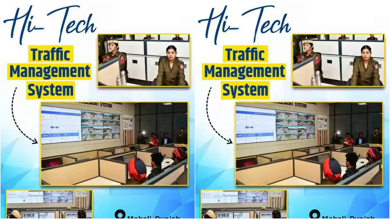 मोहाली में एआई-आधारित ट्रैफिक प्रबंधन प्रणाली का सफल कार्यान्वयन