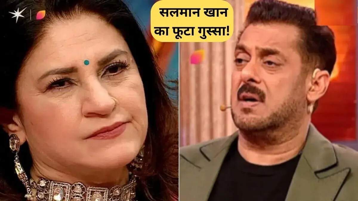 बिग बॉस 19 में सलमान खान ने कुनिका को लगाई फटकार
