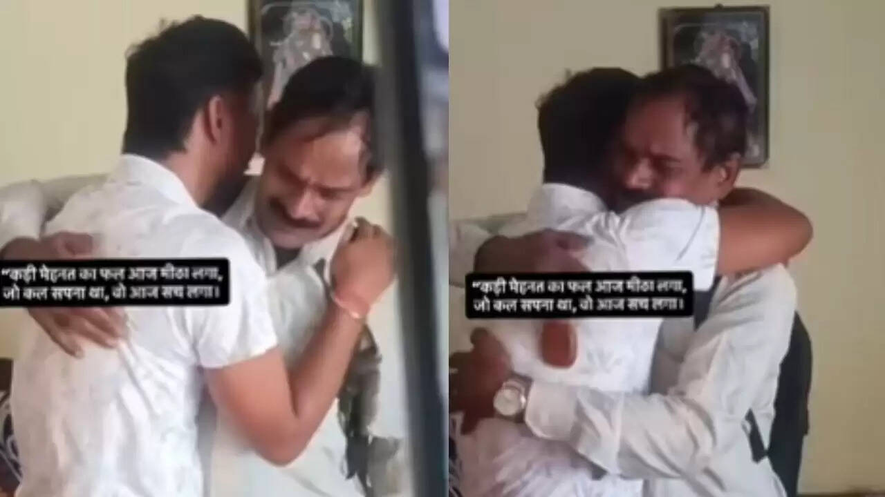 पिता की भावुकता: बेटे के CA बनने का दिल छू लेने वाला पल