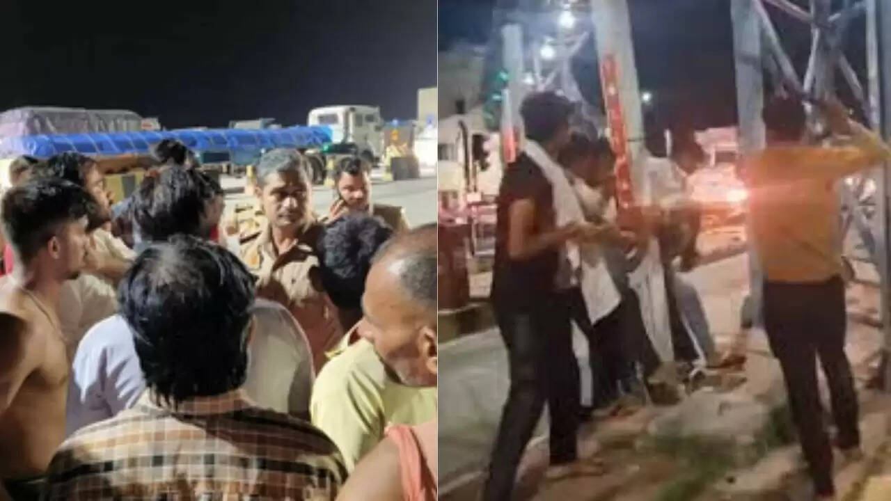 मेरठ में सेना के जवान पर हमला: टोल प्लाजा पर हंगामा
