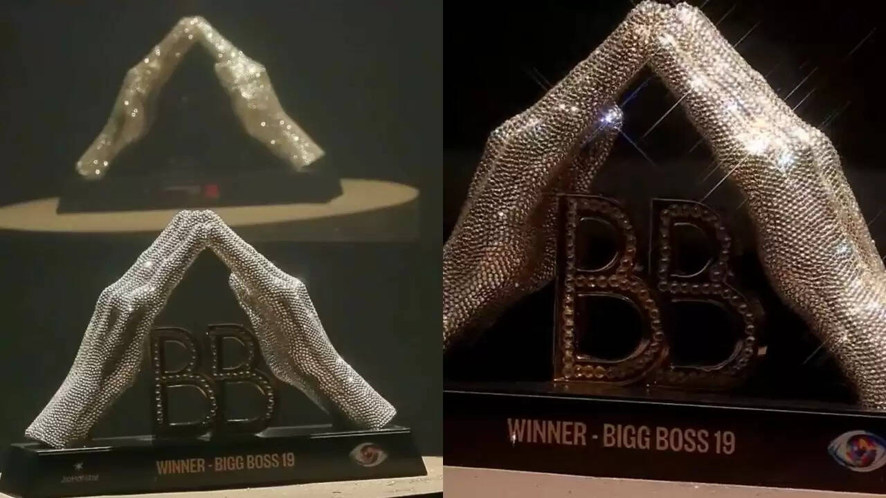 बिग बॉस 19: ग्रैंड फिनाले से पहले ट्रॉफी का अनावरण