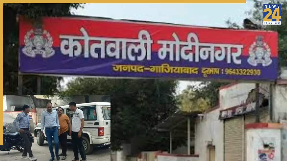 गाजियाबाद में पुलिस चौकी इंचार्ज रिश्वत लेते रंगे हाथ पकड़ा गया