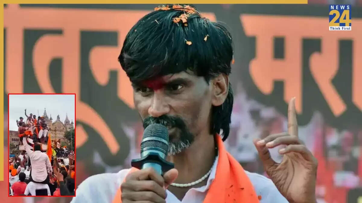 मराठा आरक्षण की मांग पर मनोज जरांगे पाटिल का भूख हड़ताल
