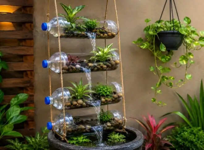 DIY गार्डन फाउंटेन बनाने की सरल विधि