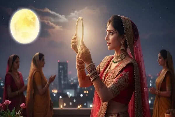 करवा चौथ 2025: चांद निकलने का समय और पूजा विधि