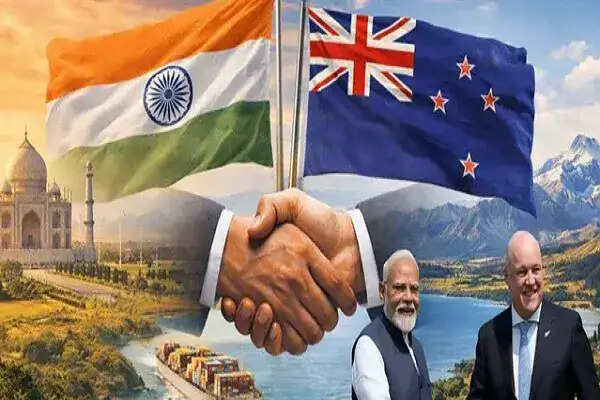 भारत और न्यूजीलैंड के बीच ऐतिहासिक मुक्त व्यापार समझौता