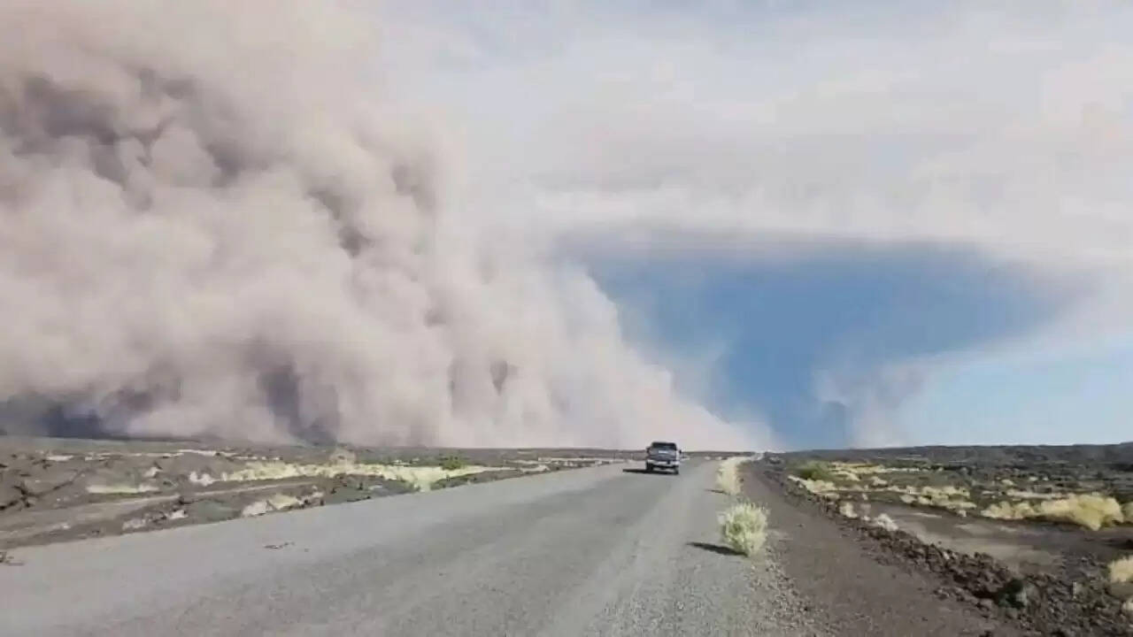 दिल्ली में इथियोपिया के ज्वालामुखी की राख का असर: क्या है स्थिति?