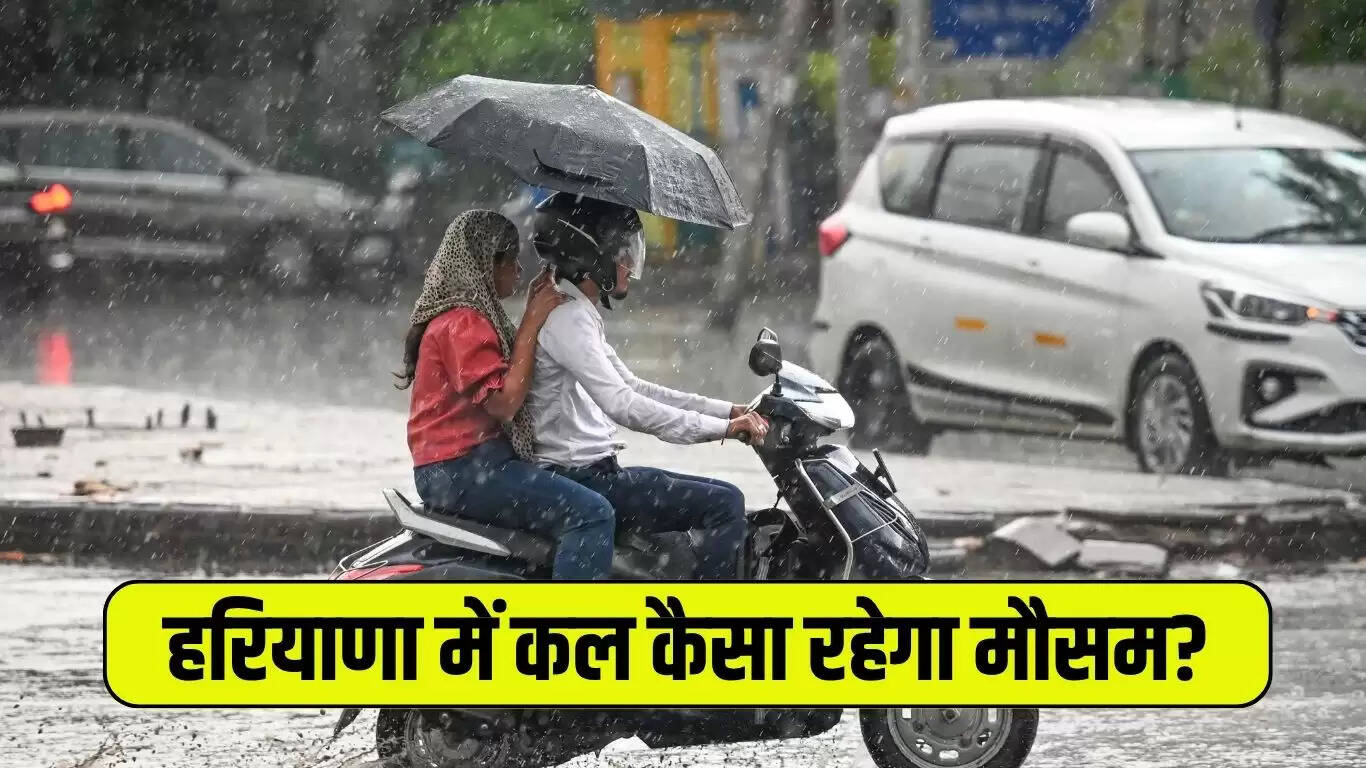 हरियाणा में मौसम का हाल: बारिश की संभावना जारी