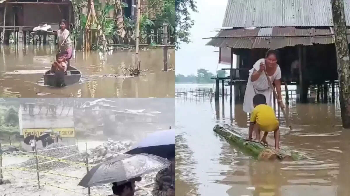 असम और पूर्वोत्तर भारत में बाढ़ से तबाही, 34 लोगों की जान गई