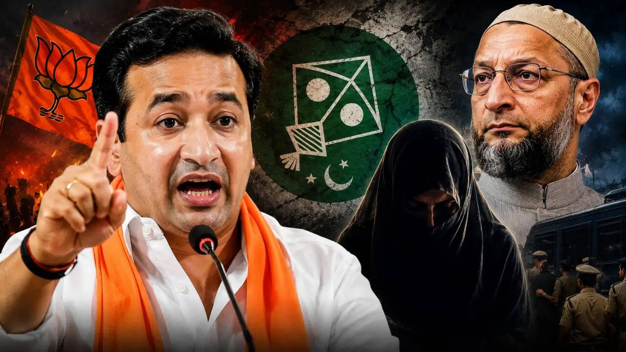 महाराष्ट्र के मंत्री नितेश राणे ने AIMIM को आतंकवादी संगठन बताया