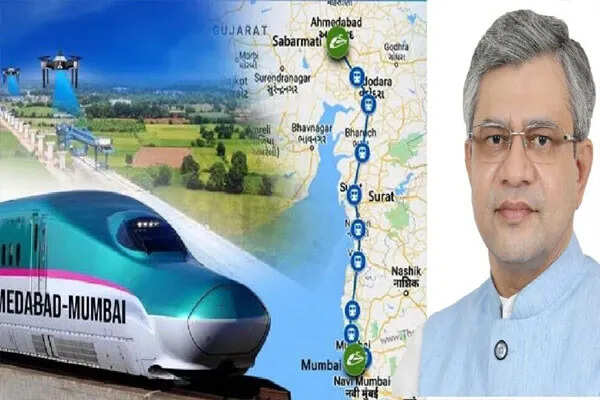 बुलेट ट्रेन परियोजना का नया अपडेट: रेल मंत्री ने दी समयसीमा