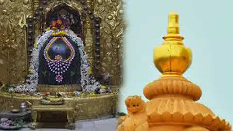 सोमनाथ मंदिर में विशेष कलश का स्थापना समारोह