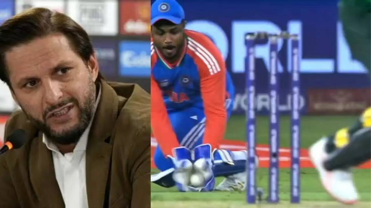 भारत-पाकिस्तान मैच में अंपायरिंग पर उठे सवाल, शाहिद अफरीदी ने किया तंज