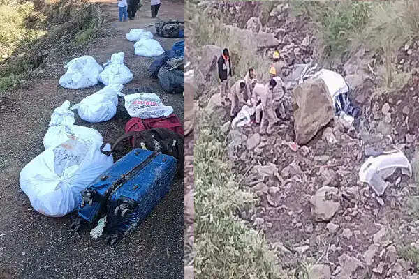 हिमाचल प्रदेश में सड़क दुर्घटना: इनोवा कार खाई में गिरी, 6 की मौत