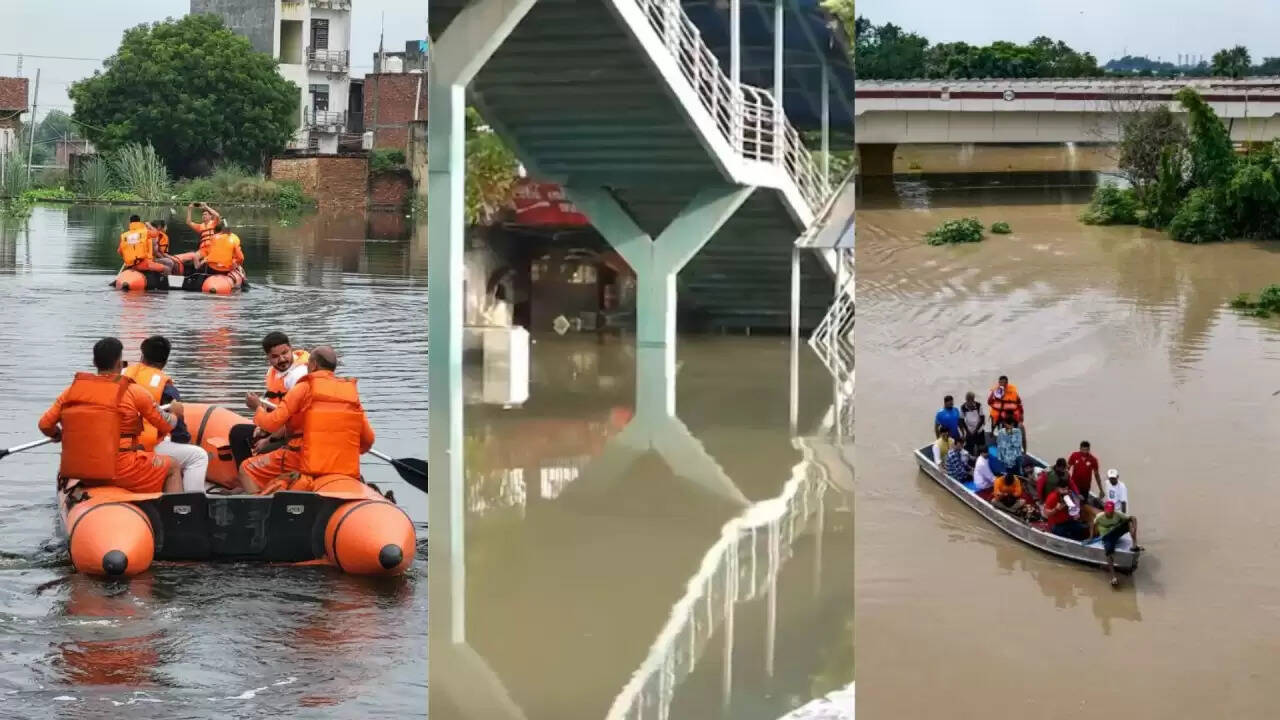 दिल्ली में बाढ़ का कहर: यमुना का जलस्तर बढ़ा, राहत शिविरों में शरण ले रहे लोग