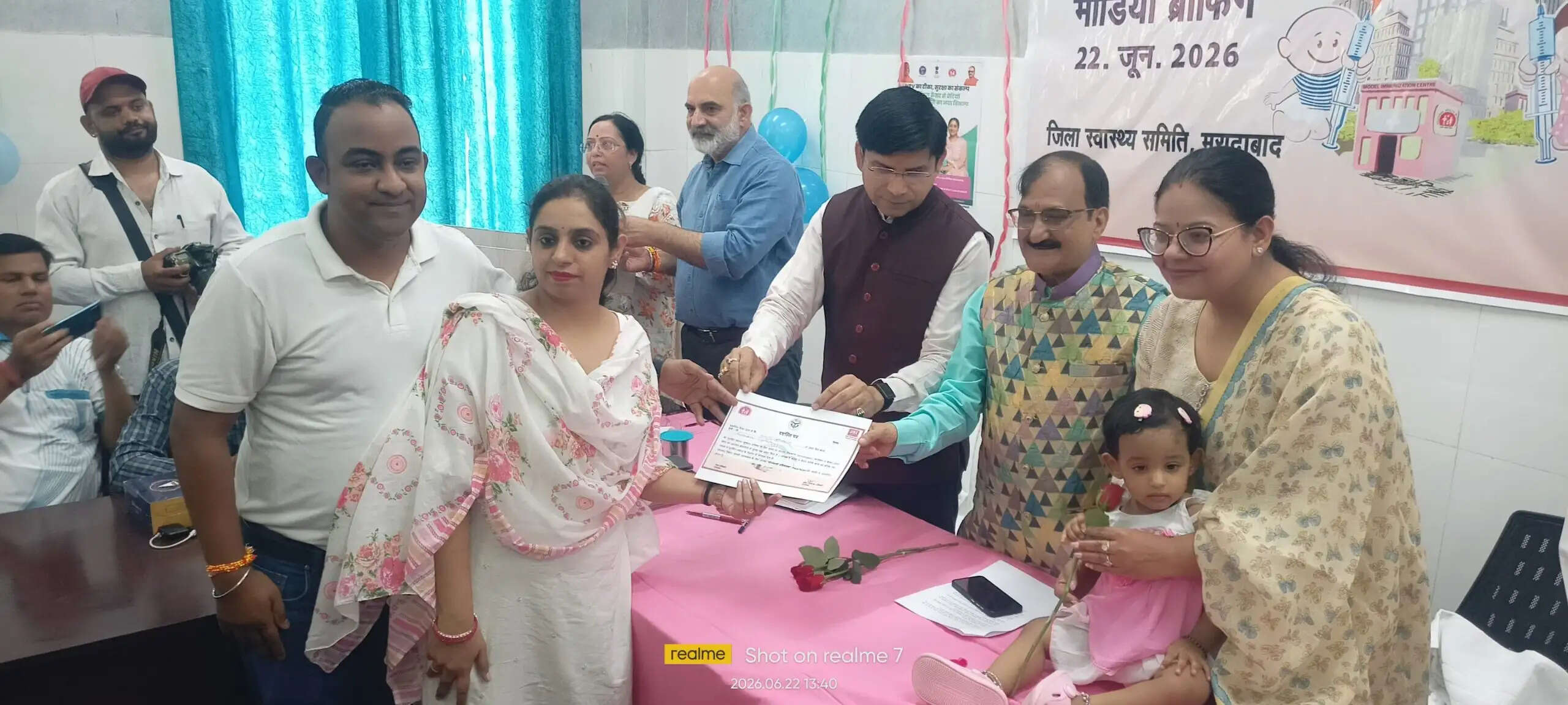 मुरादाबाद में टीकाकरण कार्यक्रमों की उपलब्धियों पर कार्यशाला का आयोजन