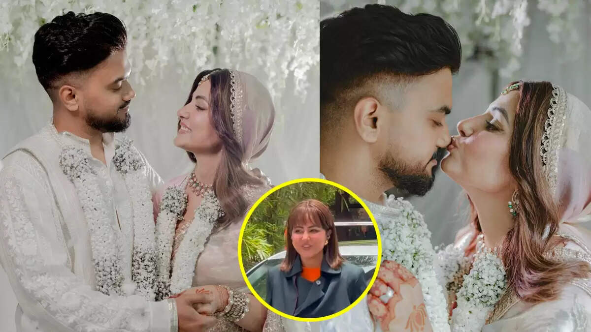 Hina Khan की शादी के बाद पहली सार्वजनिक उपस्थिति, नया लुक हुआ वायरल