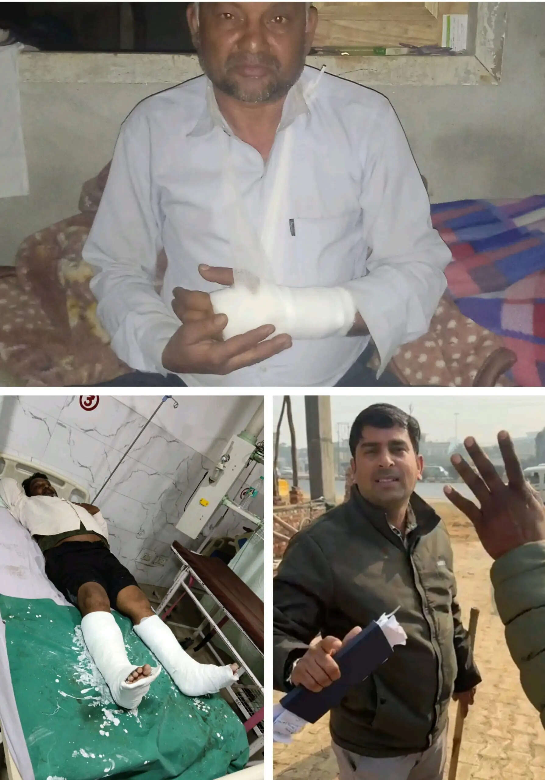 मुरादाबाद में निर्माण स्थल पर मजदूरों पर हमला, वीडियो वायरल