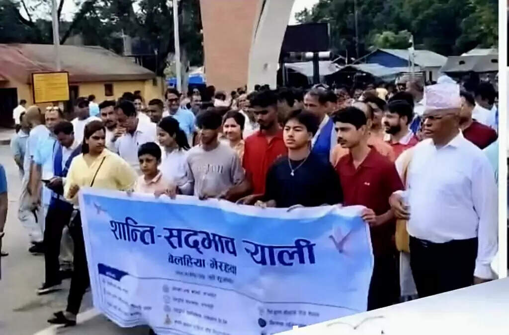 नेपाल-भारत सीमा पर शांति रैली का आयोजन, सद्भाव का संदेश