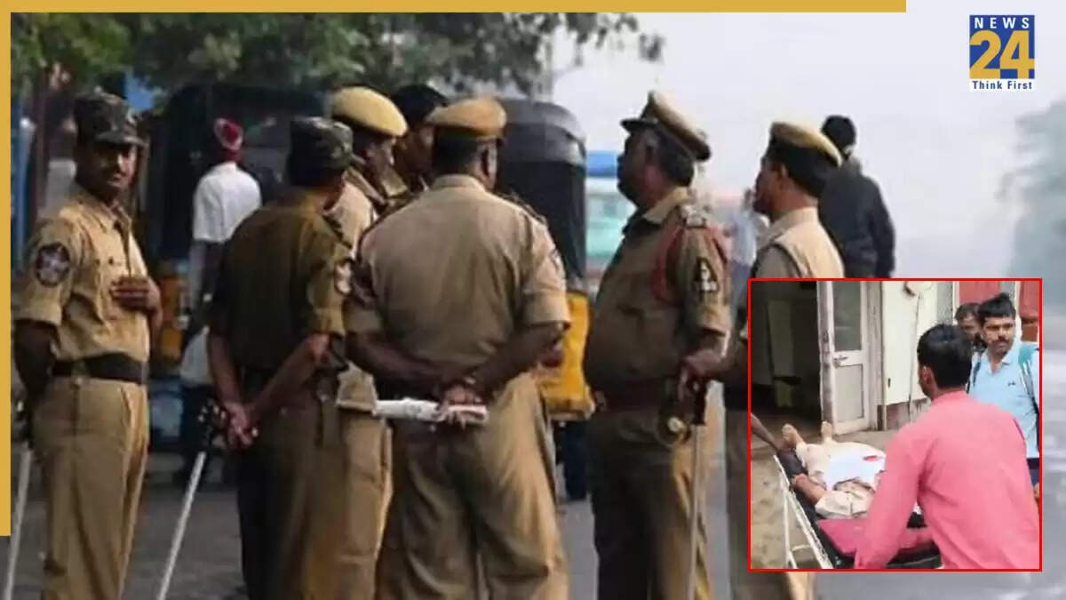प्रतापगढ़ में विवाद के चलते पुलिस पर हमला, दो घरों में आगजनी