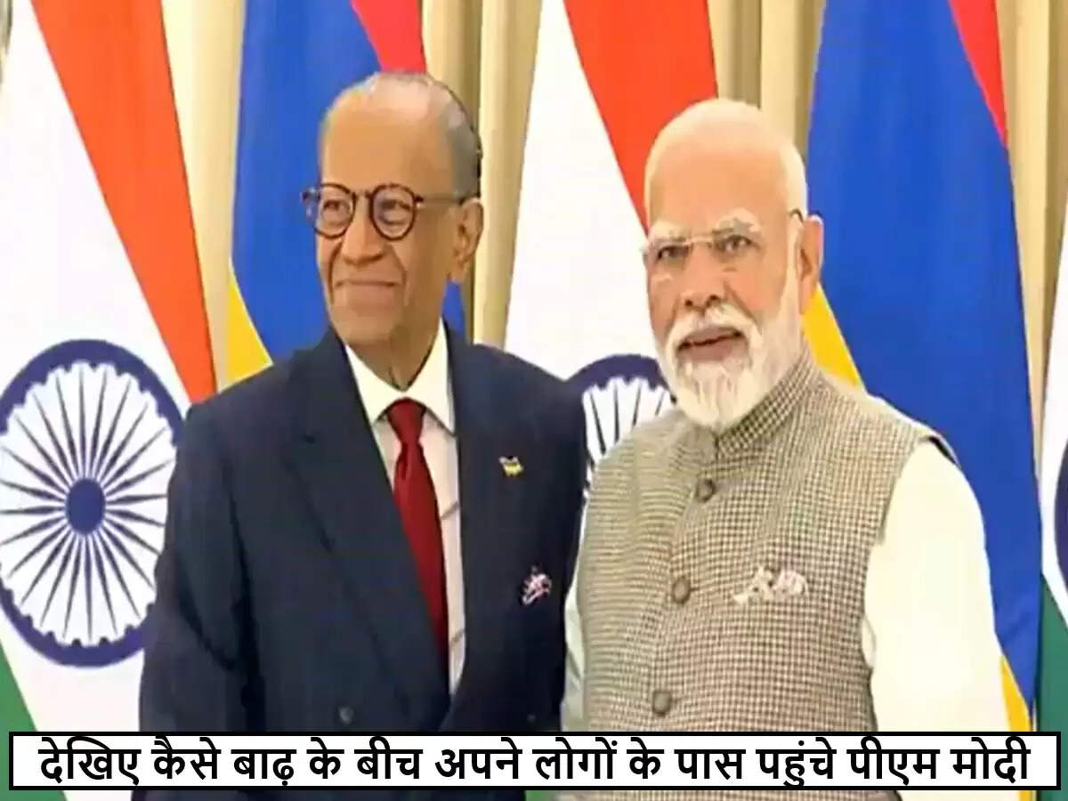 प्रधानमंत्री मोदी का वाराणसी दौरा: बाढ़ प्रभावित क्षेत्रों का हवाई सर्वेक्षण