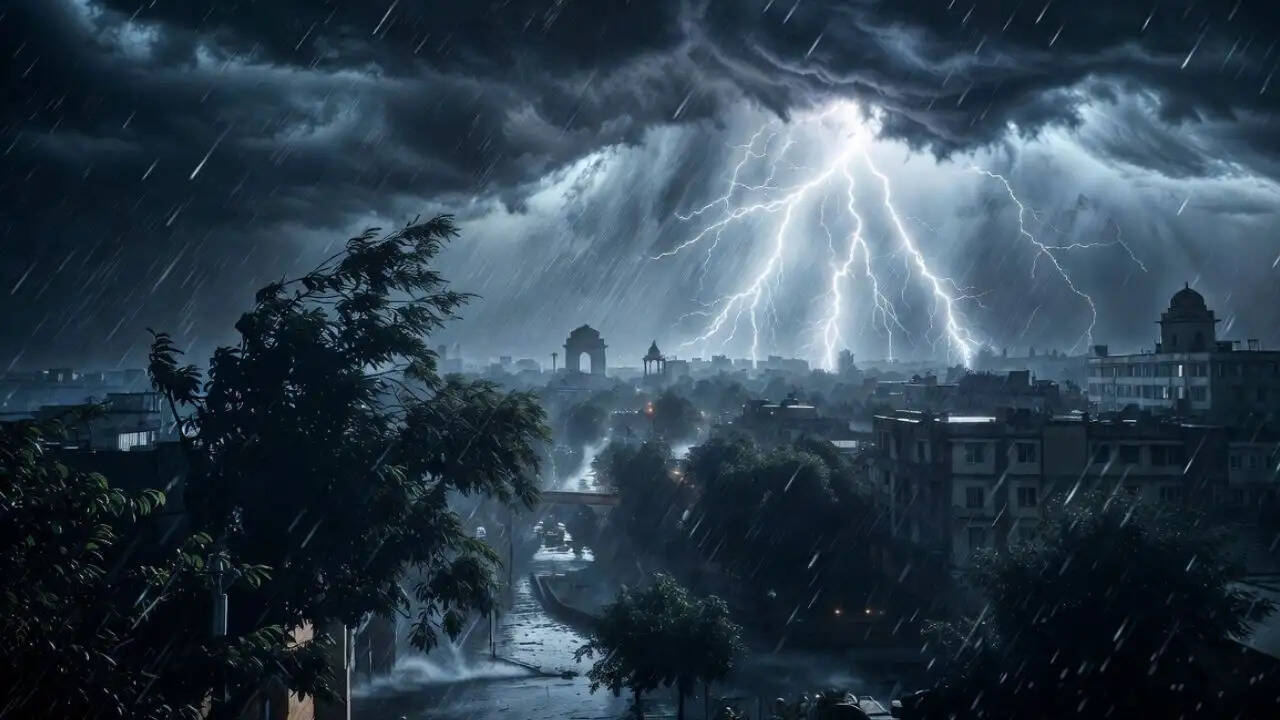 भारत में मौसम में बदलाव: बारिश और तेज हवाओं का अलर्ट