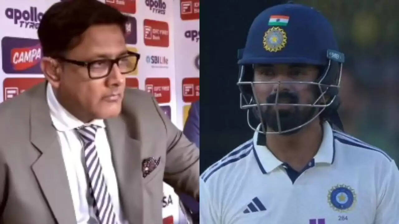 गुवाहाटी टेस्ट में केएल राहुल का निराशाजनक प्रदर्शन, अनिल कुंबले का गुस्सा वायरल