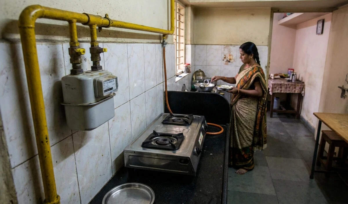 गैस सिलेंडर के बजाय पाइप से गैस लेने के लिए उपभोक्ताओं को प्रोत्साहित कर रही कंपनियां