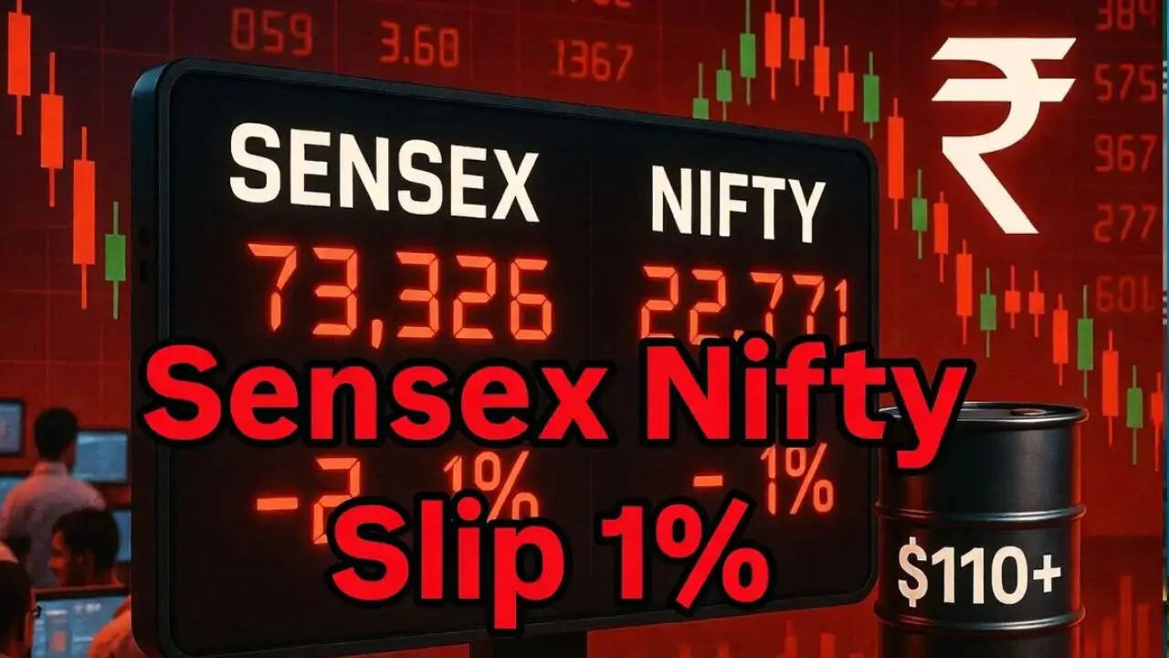भारतीय शेयर बाजार में गिरावट: सेंसेक्स और निफ्टी में कमी
