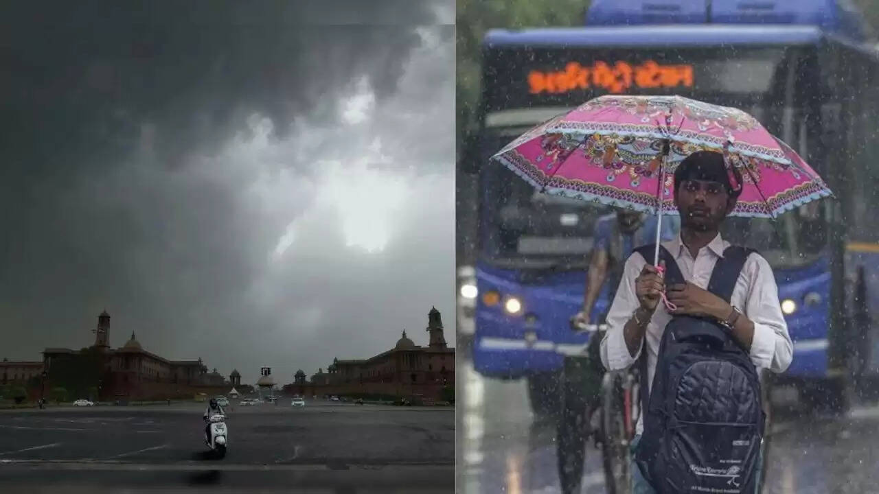 दिल्ली में मौसम अपडेट: हल्की बारिश और ठंडक की उम्मीद
